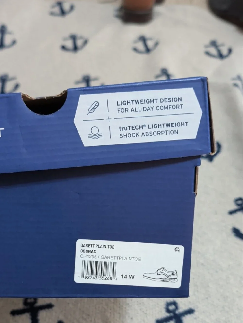 Rockport streamlined leather